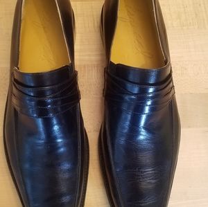 Men's Black Leather Shoes Esquivel sz11